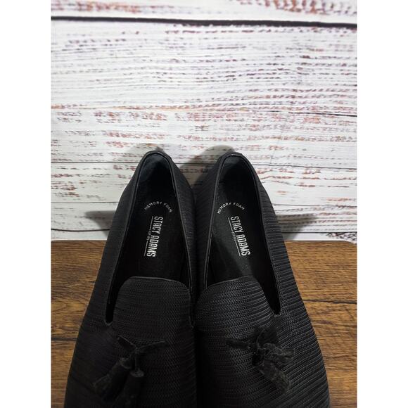 Stacy Adams Men\'s Tazewell Slip-On Tassel Loafers Black Size 13M main image 6